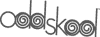 Oddskool, written in official typeface